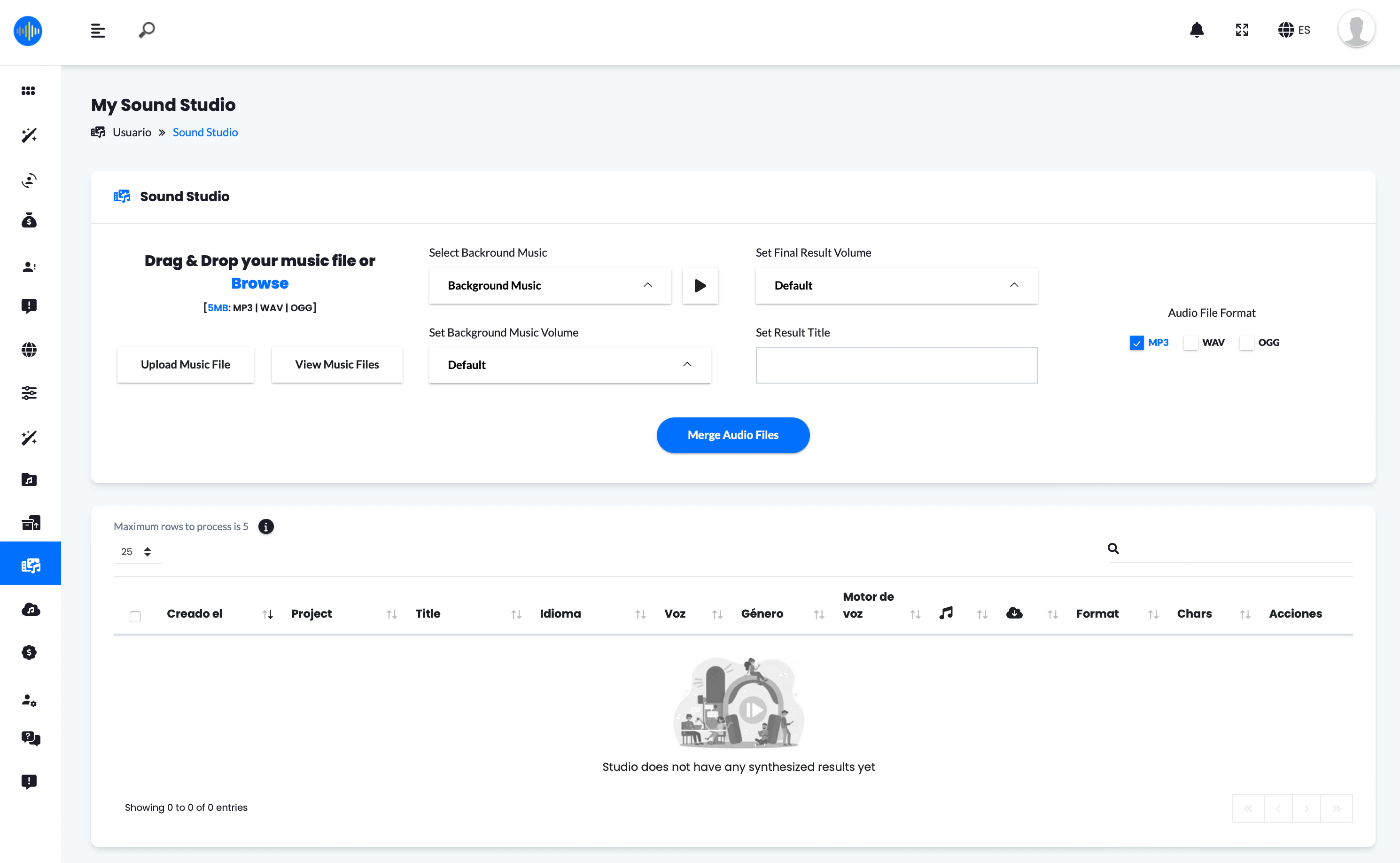 screenshot of Natural Speaker